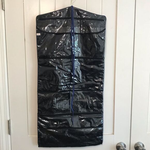 Paisley Hang Up Travel Jewelry Accessory Garment Bag - Picture 5 of 8